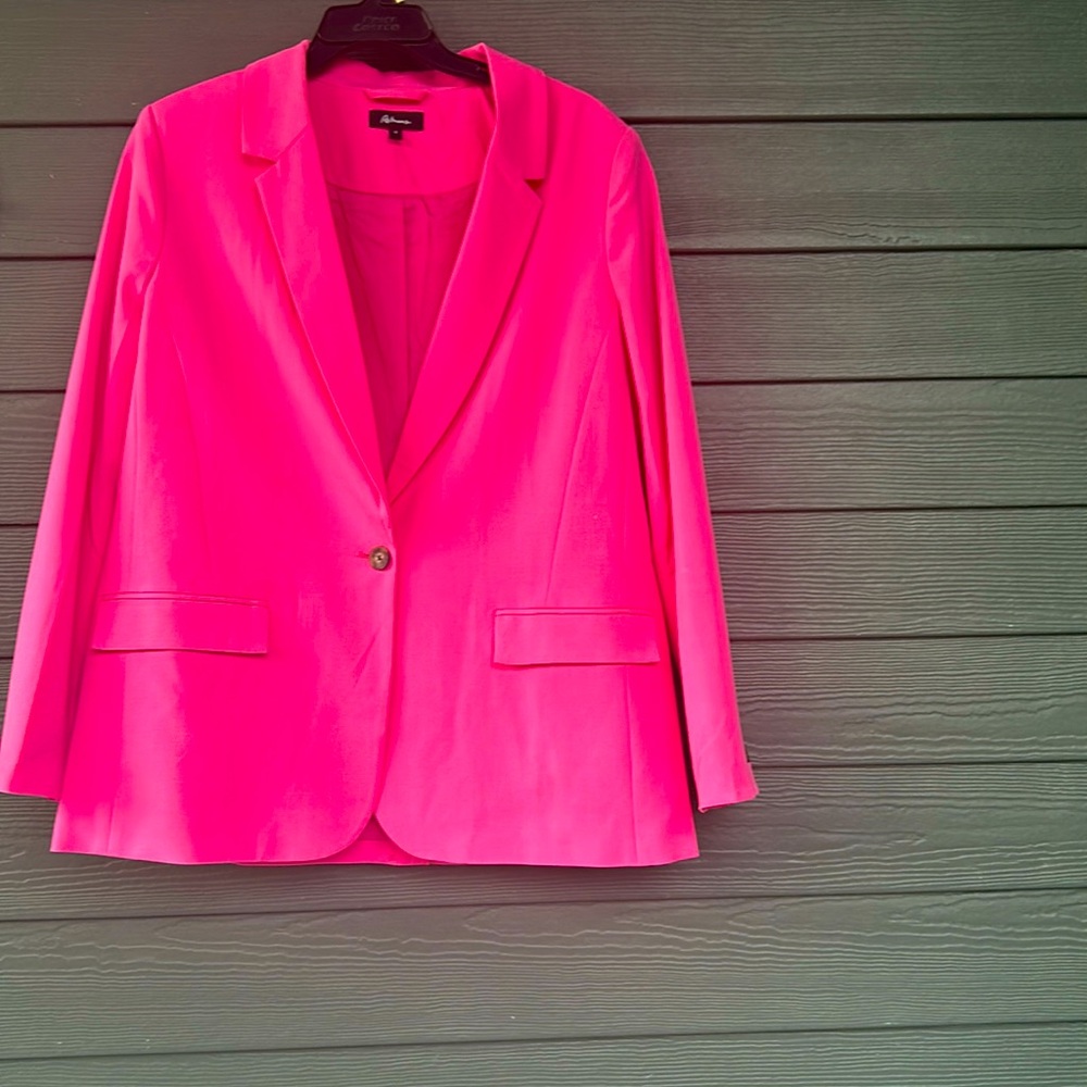 Reitmans Hot Pink Blazer Jacket